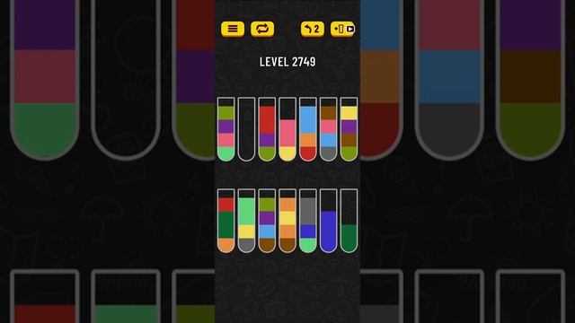 Water sort puzzle level 2749 смотреть онлайн