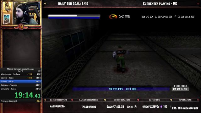 Mortal Kombat: Special Forces Any% Speedrun - 37:25 (WORLD RECORD) смотреть онлайн