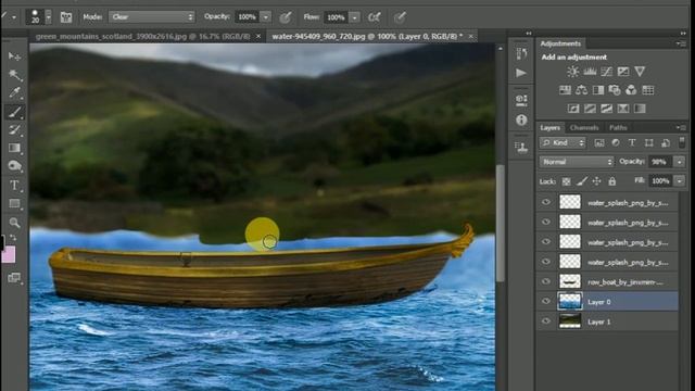 Photoshop Manipulation Tutorial - Create a Fantasy Manipulation смотреть онлайн