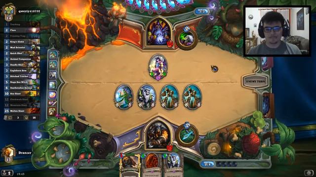 Those GIANTS are WILD!!!! (for climb the wild ladder) - Hearthstone - смотреть онлайн