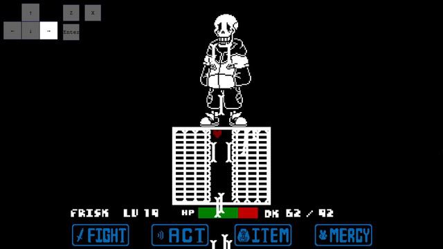 Buffed TS!UnderSwap Papyrus fight by FDY completed! смотреть онлайн