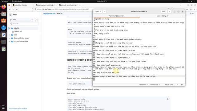 Install DMOJ using docker (site and judge) - Hướng dẫn cài đặt DMOJ sử dụng docker смотреть онлайн
