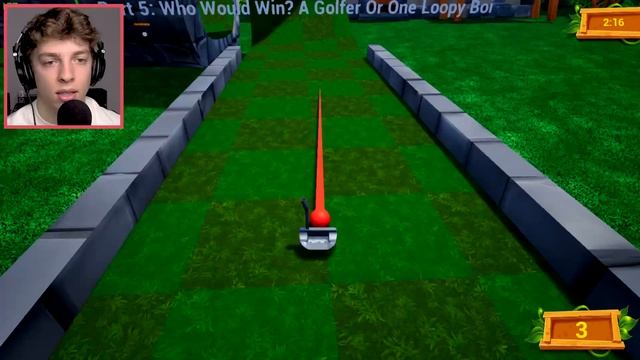 BIGGEST TROLL GOLF COURSE! (Golf it) смотреть онлайн