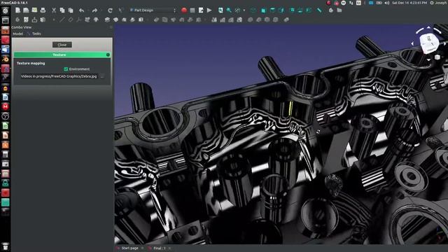 Improve FreeCAD Model Appearance/Texture/Enviornment/Mapping |JOKO ENGINEERING| смотреть онлайн