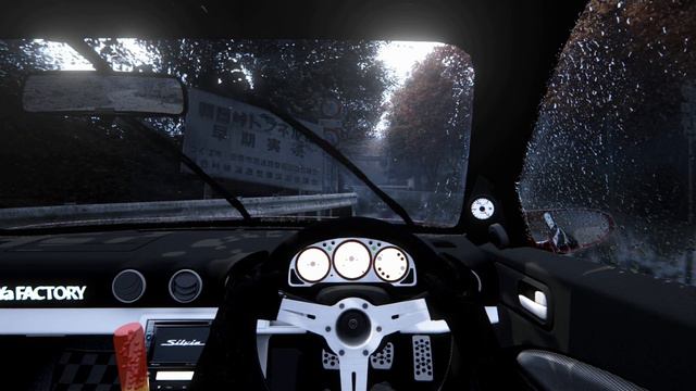 最新RAIN MODを導入したら、ガチリアルすぎた件・・。雨の表現ヤバし。「ASSETTOCORSA」レースゲーム ドリフト シルビア 峠 アセットコルサ シミュレーター CSP SOL DRIFT