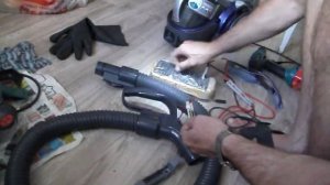 Ремонт пылесоса с управлением на ручке/шланге, перестал работать!