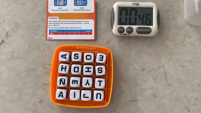 Boggle Game #89 смотреть онлайн