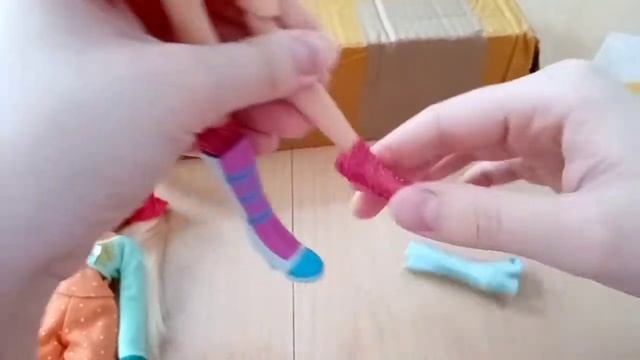 Распаковка посылки с AliExpress. Там три куколки Winx смотреть онлайн