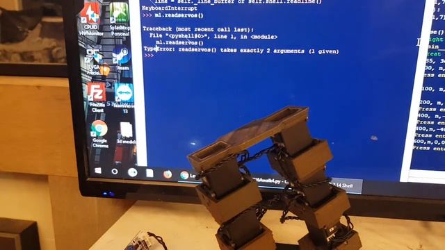 LX16A servo amended python library (now 2.7) смотреть онлайн