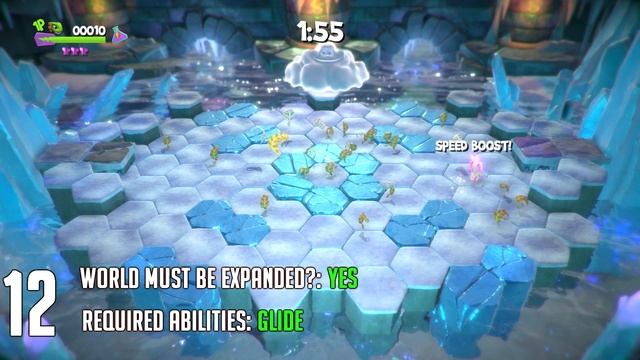 Yooka-Laylee GLITTERGLAZE GLACIER ALL PAGIE LOCATIONS смотреть онлайн