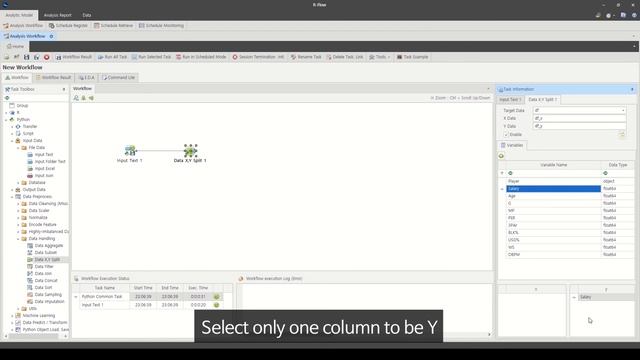 [R-Flow Task Example] Python - XY Split смотреть онлайн