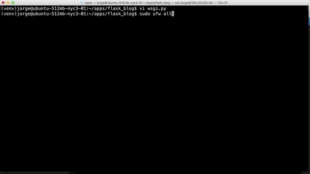 Deploying Flask Applications to the Cloud - Creating Our wsgi File (10/11) смотреть онлайн