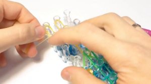 Черепаха из резинок Rainbow Loom Bands