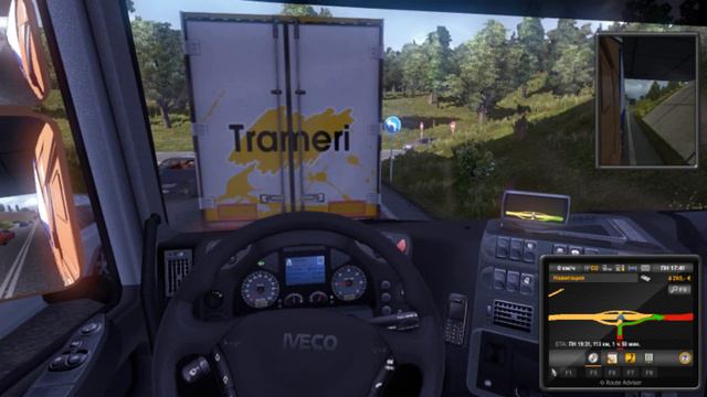 Euro truck simulator 2 ч.3 - Люксембург-Кельн. смотреть онлайн