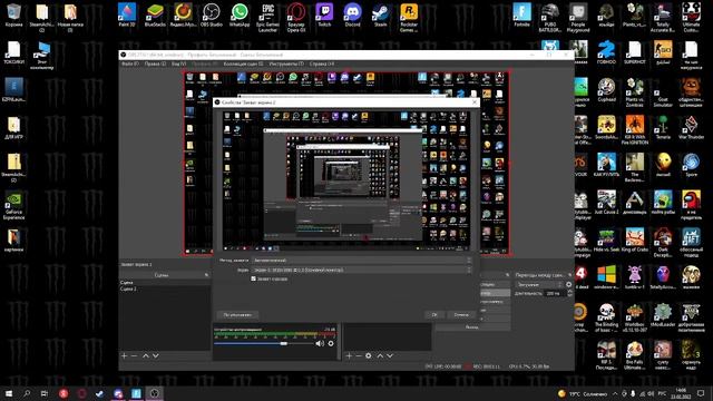 как убрать курсор мыши в OBS Studio смотреть онлайн