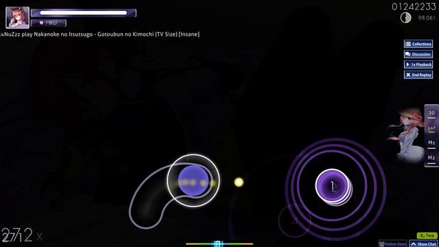 Nakanoke no Itsutsugo - Gotoubun no Kimochi (TV Size) (4.7★ FC). смотреть онлайн