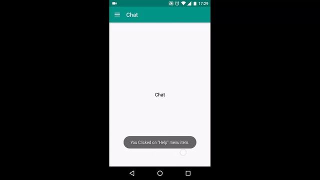 Android Navigation View Demo смотреть онлайн