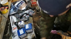 Замена передних стоек АУДИ 80 Б4