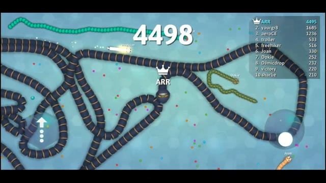 Long Killer Snake - Black Python | ARR | Snake.io | 10483 prey eater смотреть онлайн
