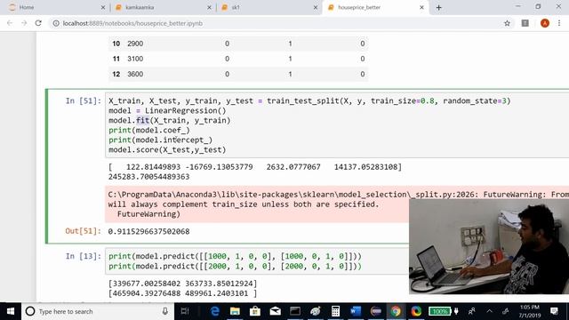 Machine Learning | Linear Regression Practical | Part - 4 смотреть онлайн