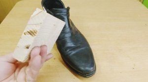 Как намертво приклеить подошву Хитрость мастера по ремонту обуви