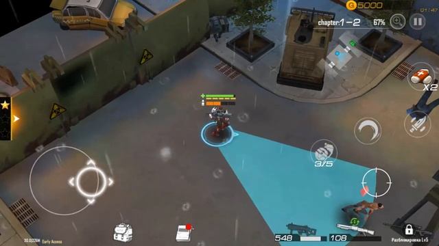 Guns of Survivor Gameplay Обзор Первый взгляд Летсплей (Android,APK,iOS) смотреть онлайн