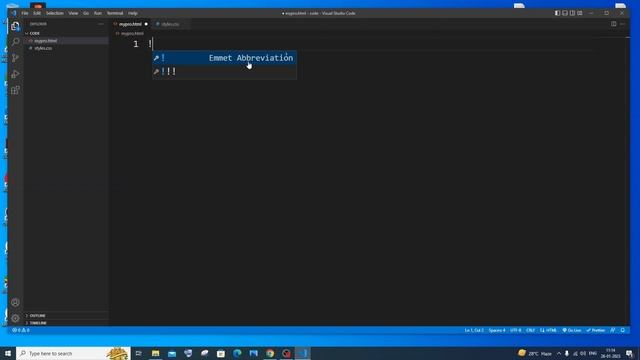How to setup Visual Studio Code for HTML CSS and Javascript with extensions tutorial for beginners смотреть онлайн