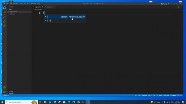 How to setup Visual Studio Code for HTML CSS and Javascript with extensions tutorial for beginners