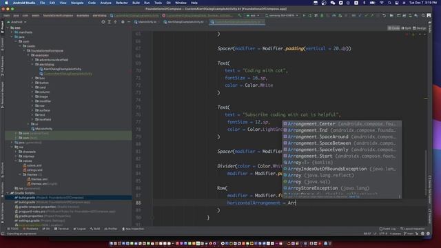 jetpack compose custom dialog | android jetpack compose custom alert dialog | compose dialog | day1 смотреть онлайн