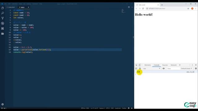 Числа в JavaScript / Уроки JS для начинающих / JavaScript С нуля смотреть онлайн