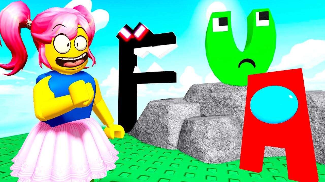 ЭВОЛЮЦИЯ АЛФАВИТ ЛОР от НУБА до ПРО в АЛФАВИТ ЛОРЕ! Alphabet Lore Morphs Roblox смотреть онлайн