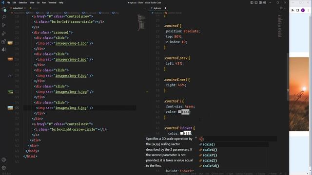 How to Make Image Slider with HTML, CSS, and JavaScript смотреть онлайн