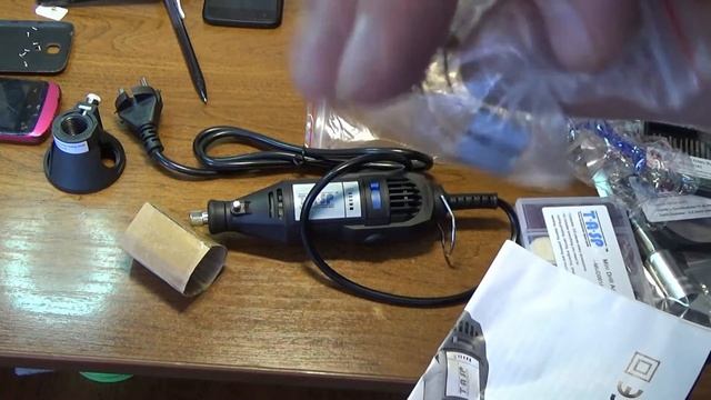 Распаковка и небольшой обзор дремеля Dremel TASP MMD002