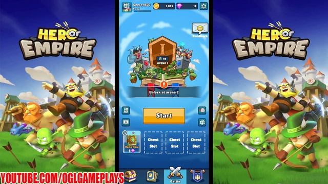 HERO OF EMPIRE: WAR CLASH - ANDROID GAMEPLAY смотреть онлайн
