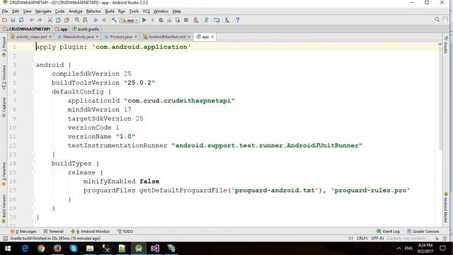 Android CRUD with ASP.NET Web API, Entity Framework and SQL Server - Part 1 смотреть онлайн