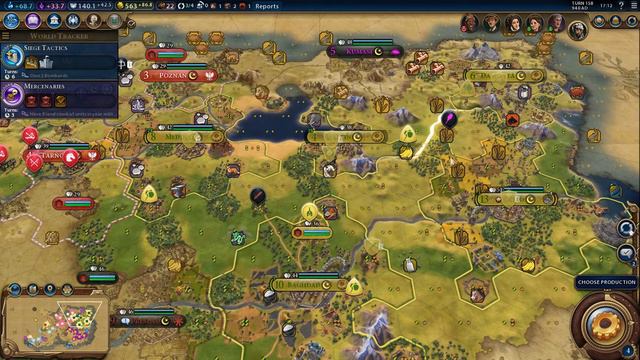 Civilization VI (Civ 6): Arab terjeszkedés #10 смотреть онлайн