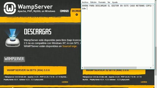 Instalacion de WampServer y Netbeans para PHP смотреть онлайн