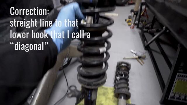 BMW F10 - How To Align The Front Springs / Struts / Mounts - Eibach Pro-kit BMW