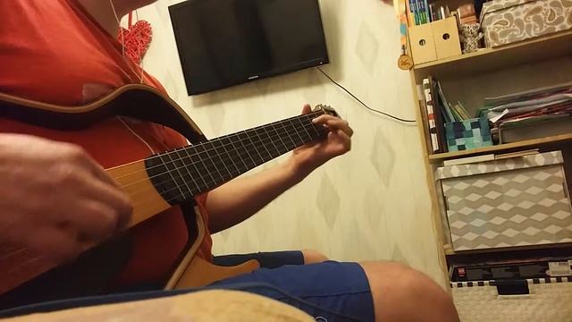 "Красная Армия всех сильней" The Red Army is the strongest. Кавер. Гитара фингерстайл смотреть онлайн