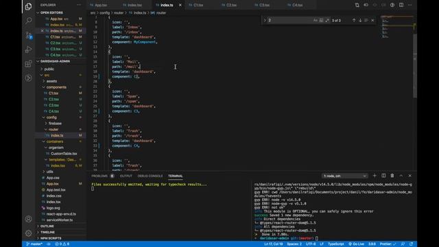 Dashboard React, Material UI, TypeScript - 13 Nested Route Pada React Router Dom смотреть онлайн