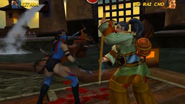 Mortal Kombat Deadly Alliance / Sony PlayStation 2 / прохождение Kitana [60fps] смотреть онлайн