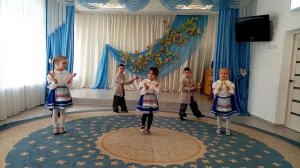 Танец с ложками. Старшая группа №1