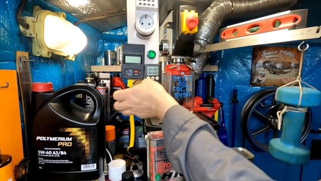 KIA K5 HYUNDAI XTeer 5w30 SP GF-6 + отработка 4500 км 215 м/ч тест на четырëхшариковой машине трени