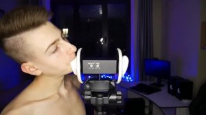 АСМР 3Dio Ear Licking ~ АСМР Ликинг 3Dio