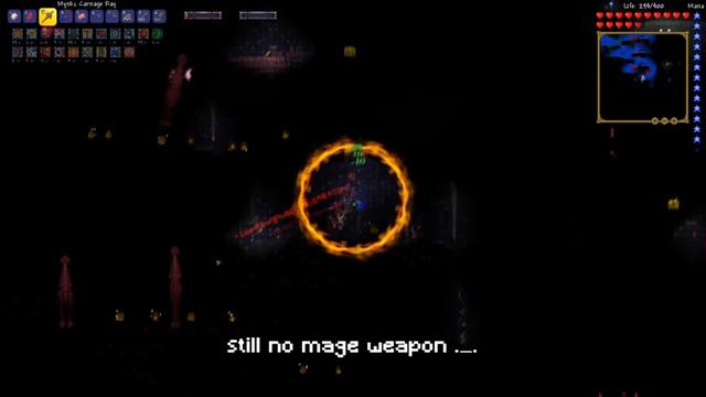 Terraria Calamity Mage Let's Play! Entering hardmode and getting new gear! смотреть онлайн