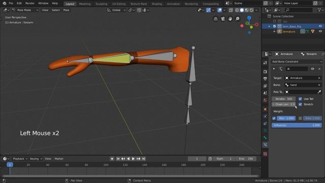 Inverse Kinematics - Blender 2.80 Fundamentals смотреть онлайн