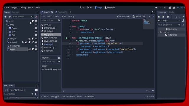 How to create Doors and Keys in Godot - Part 2 смотреть онлайн