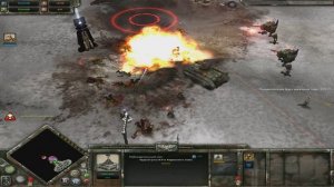 Прохождение  Dawn Of War : Winter Assault ( Невозможно ) Часть 3 - Между  Молотом И Наковальней