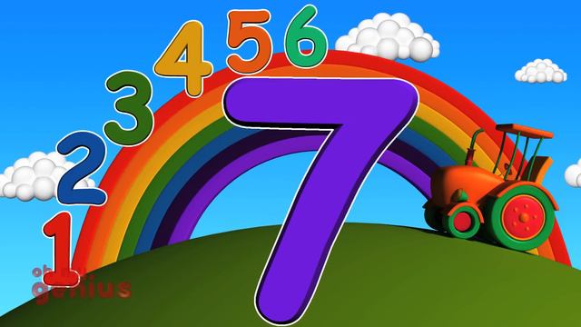 Ten Little Numbers | Numbers Song | Learn Numbers From 1 To 10