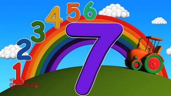 Ten Little Numbers | Numbers Song | Learn Numbers From 1 to 10